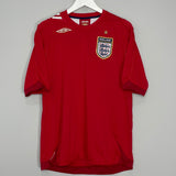 2006/08 ENGLAND AWAY SHIRT (L) UMBRO