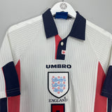 1997/99 ENGLAND BECKHAM #7 HOME SHIRT (M) UMBRO