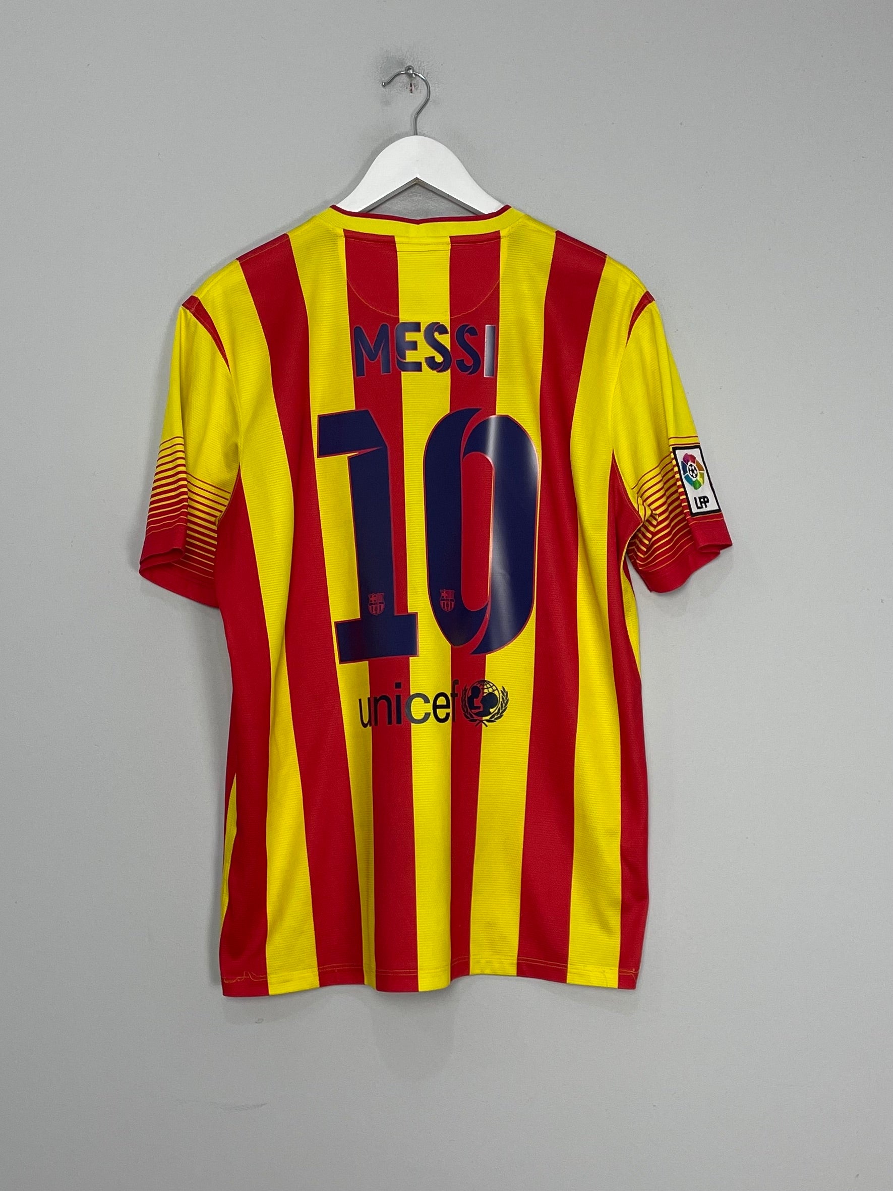 2013/14 BARCELONA MESSI #10 AWAY SHIRT (L) NIKE