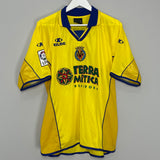 2002/03 VILLARREAL J.GALVAN #14 HOME SHIRT (L) KELME