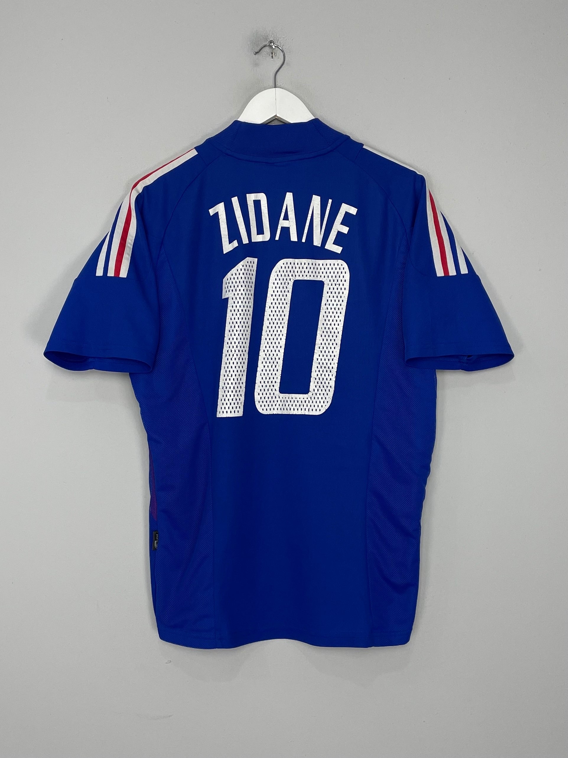 CULT KITS - 2002/04 FRANCE ZIDANE #10 HOME SHIRT (M) ADIDAS – Cult Kits