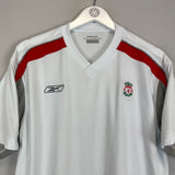 2003/04 LIVERPOOL TRAINING SHIRT (L) REEBOK