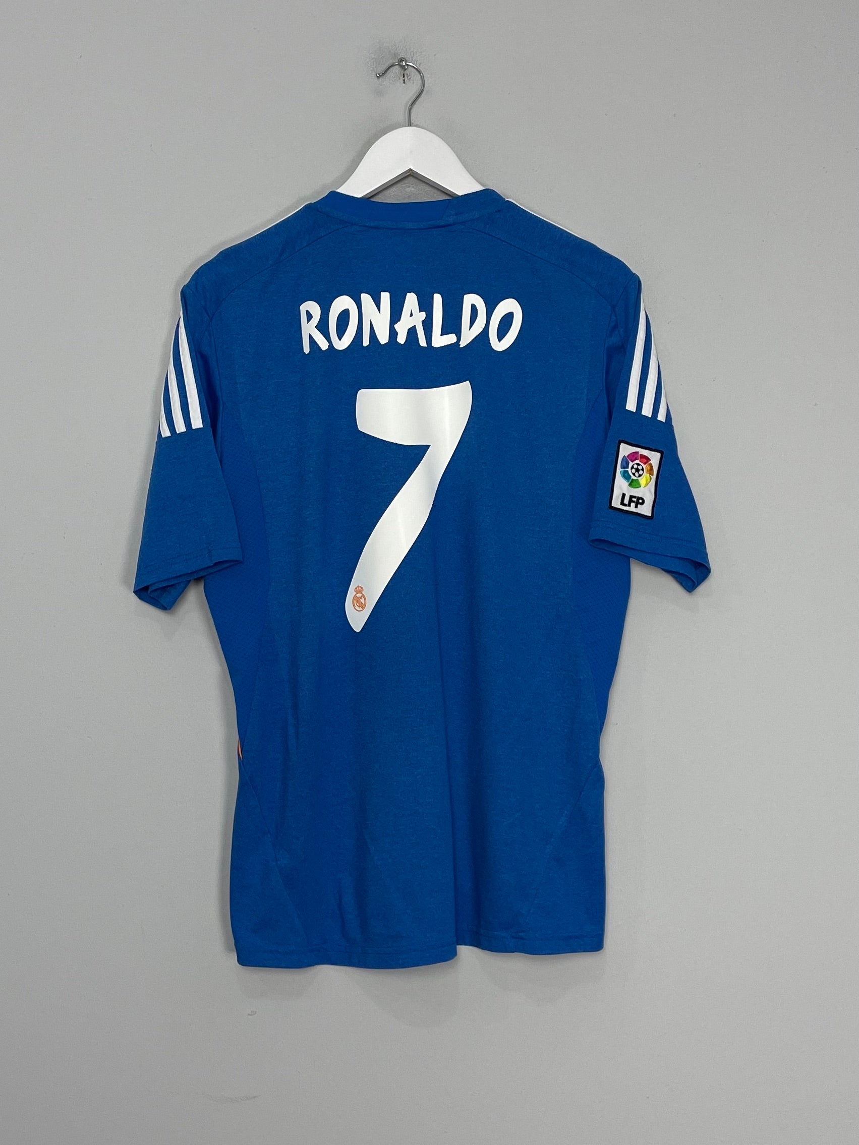 2013/14 REAL MADRID RONALDO #7 AWAY SHIRT (M) ADIDAS