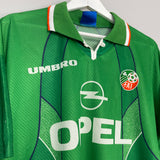 1994/95 IRELAND #13 HOME SHIRT (L) UMBRO