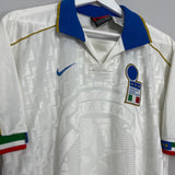 1995/96 ITALY AWAY SHIRT (L) NIKE