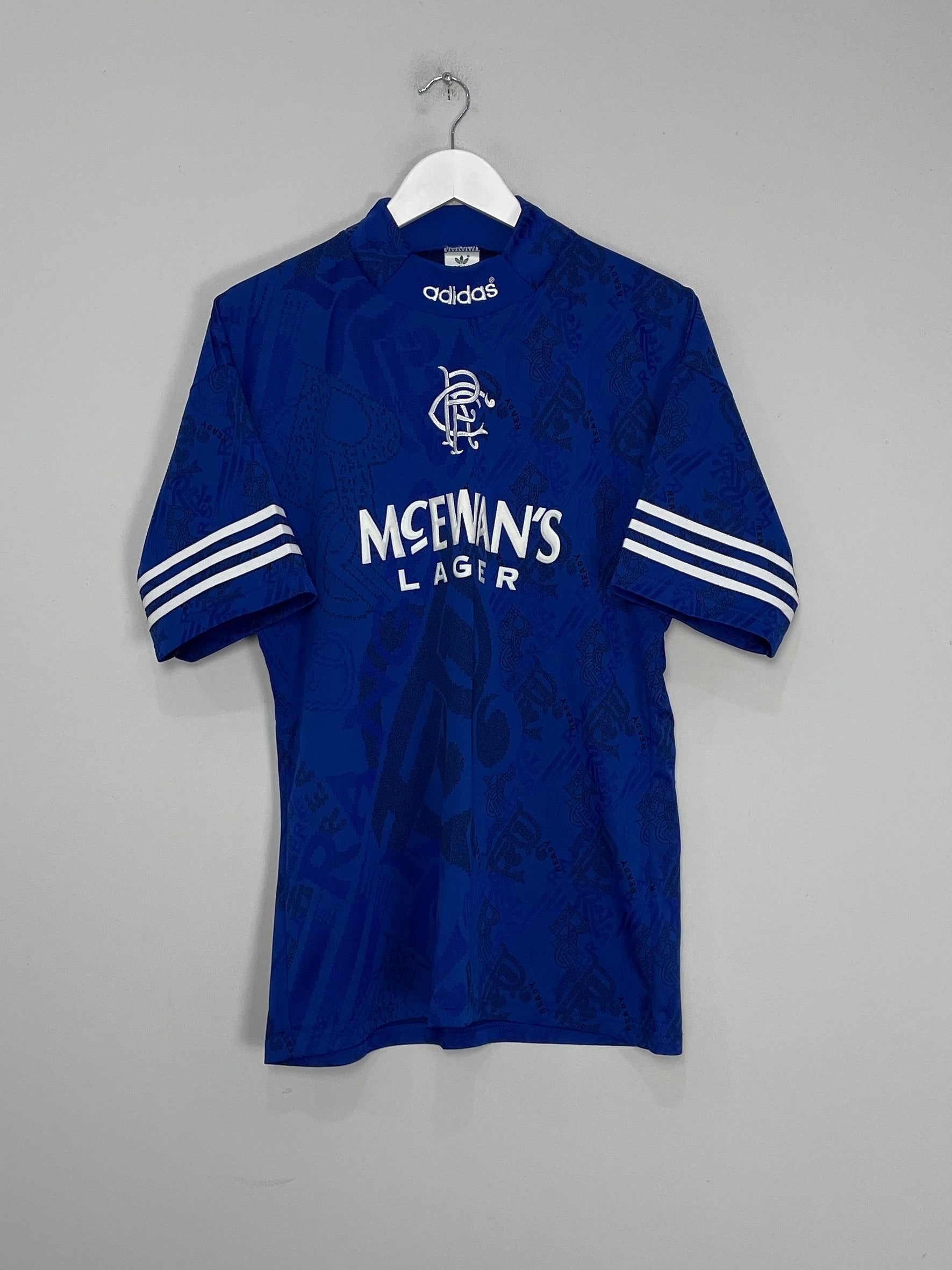 1994/96 RANGERS HOME SHIRT (M) ADIDAS