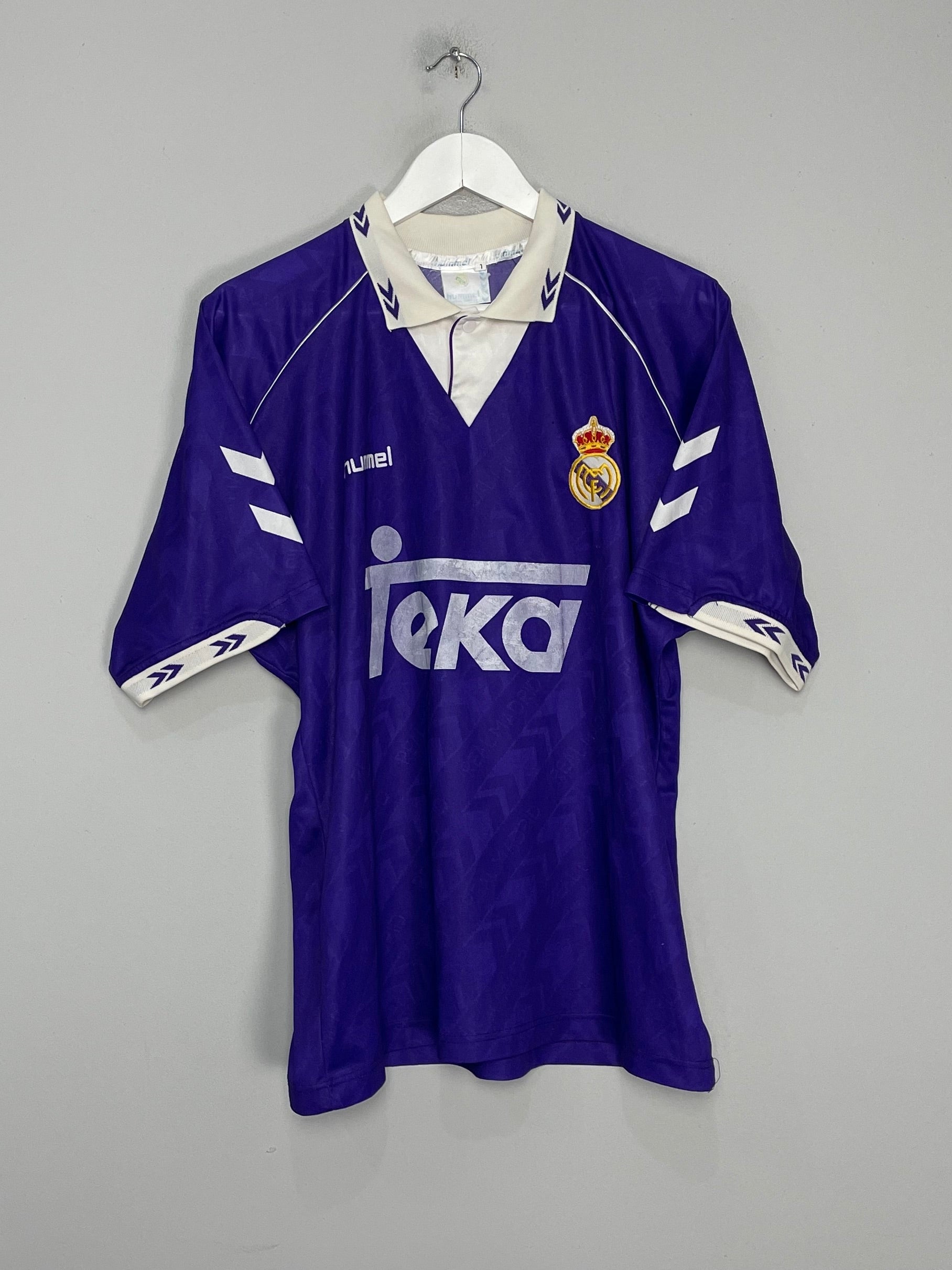 1993/94 REAL MADRID AWAY SHIRT (L) HUMMEL