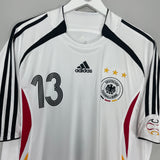 2005/06 GERMANY BALLACK #13 HOME SHIRT (L) ADIDAS