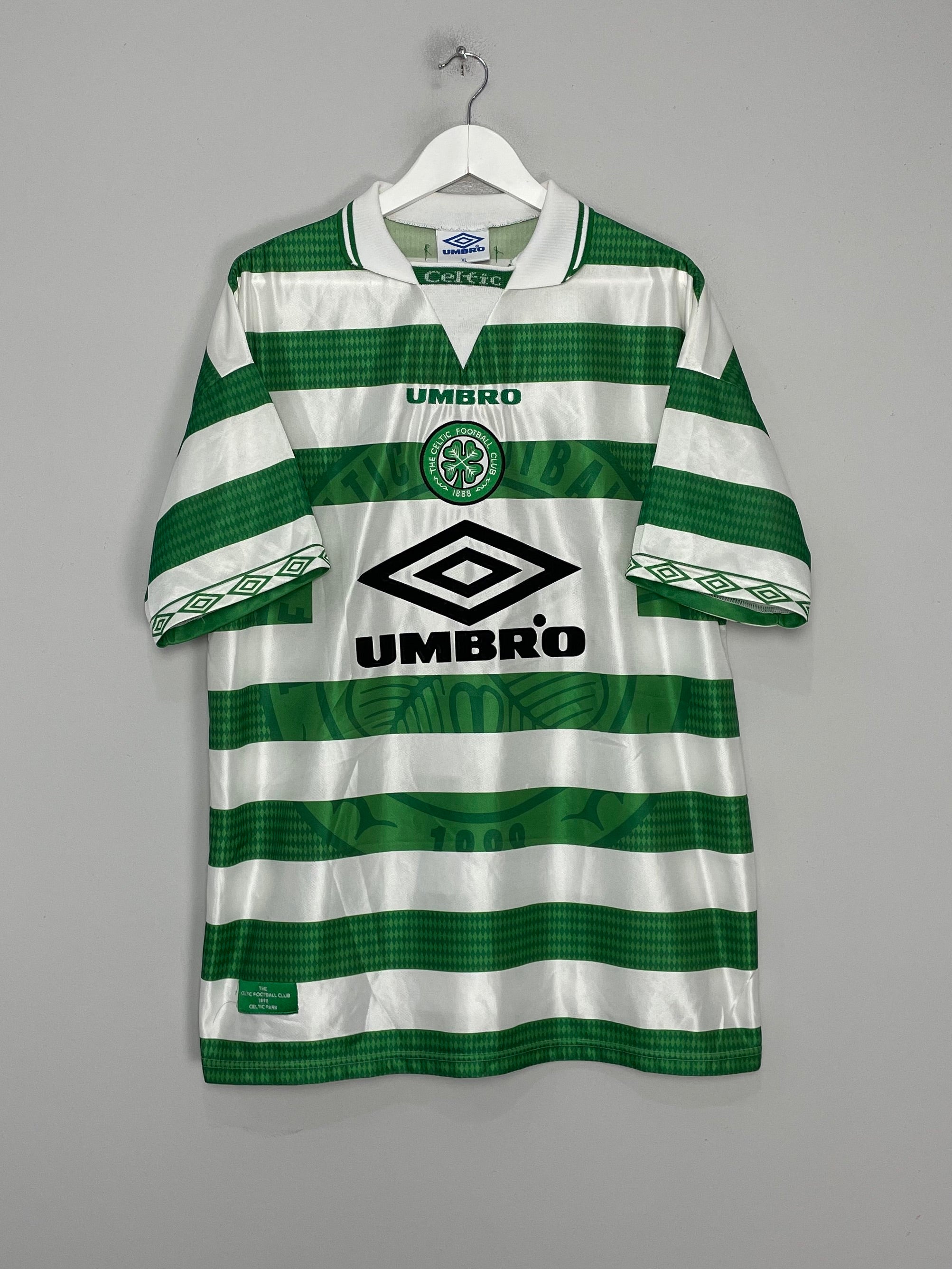 1997/99 CELTIC HOME SHIRT (XL) UMBRO