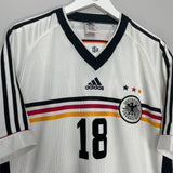 1998/00 GERMANY KLINSMANN #18 HOME SHIRT (L) ADIDAS