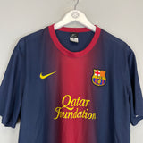 2012/13 BARCELONA BASIC HOME SHIRT (XL) NIKE