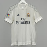 2015/16 REAL MADRID HOME SHIRT (M) ADIDAS