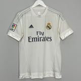 2015/16 REAL MADRID HOME SHIRT (M) ADIDAS