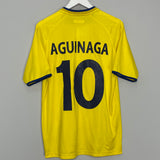 2003/05 ECUADOR AGUINAGA #10 HOME SHIRT (L) MARATHON