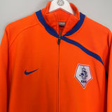 2008/10 NETHERLANDS TRACK JACKET (XL) NIKE