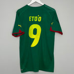 2008/09 CAMEROON ETO'O #9 HOME SHIRT (L) PUMA