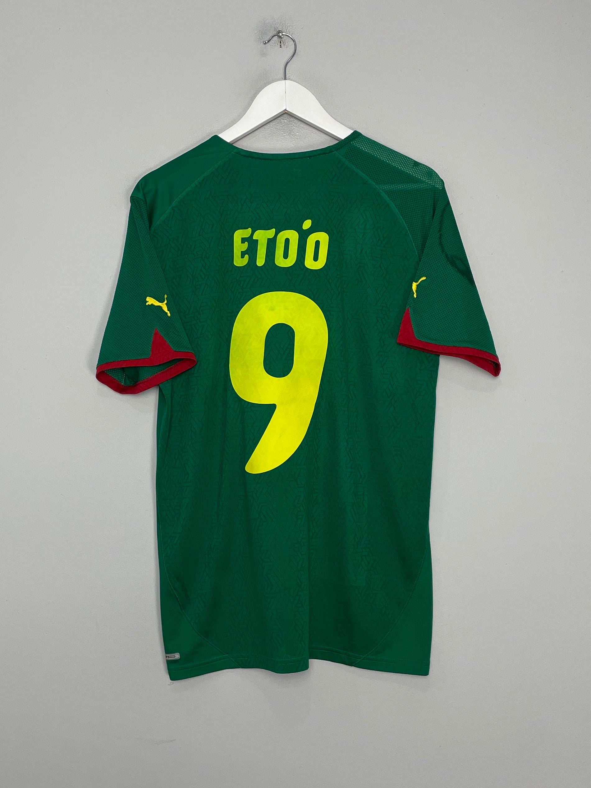 2008/09 CAMEROON ETO'O #9 HOME SHIRT (L) PUMA