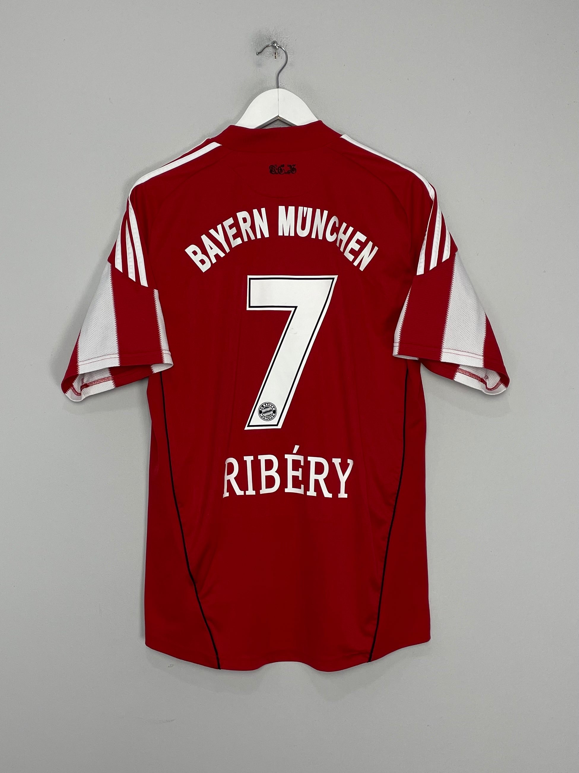 2010/11 BAYERN MUNICH RIBERY #7 HOME SHIRT (L) ADIDAS