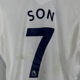 2021/22 TOTTENHAM SON #7 *MATCH WORN* HOME SHIRT (M) NIKE