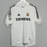 2005/06 REAL MADRID ZIDANE #5 HOME SHIRT (M) ADIDAS