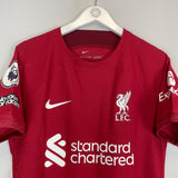 2022/23 LIVERPOOL HENDERSON #14 *MATCH ISSUE* HOME SHIRT (L) NIKE