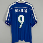 1998/00 BRAZIL RONALDO #9 AWAY SHIRT (XL) NIKE