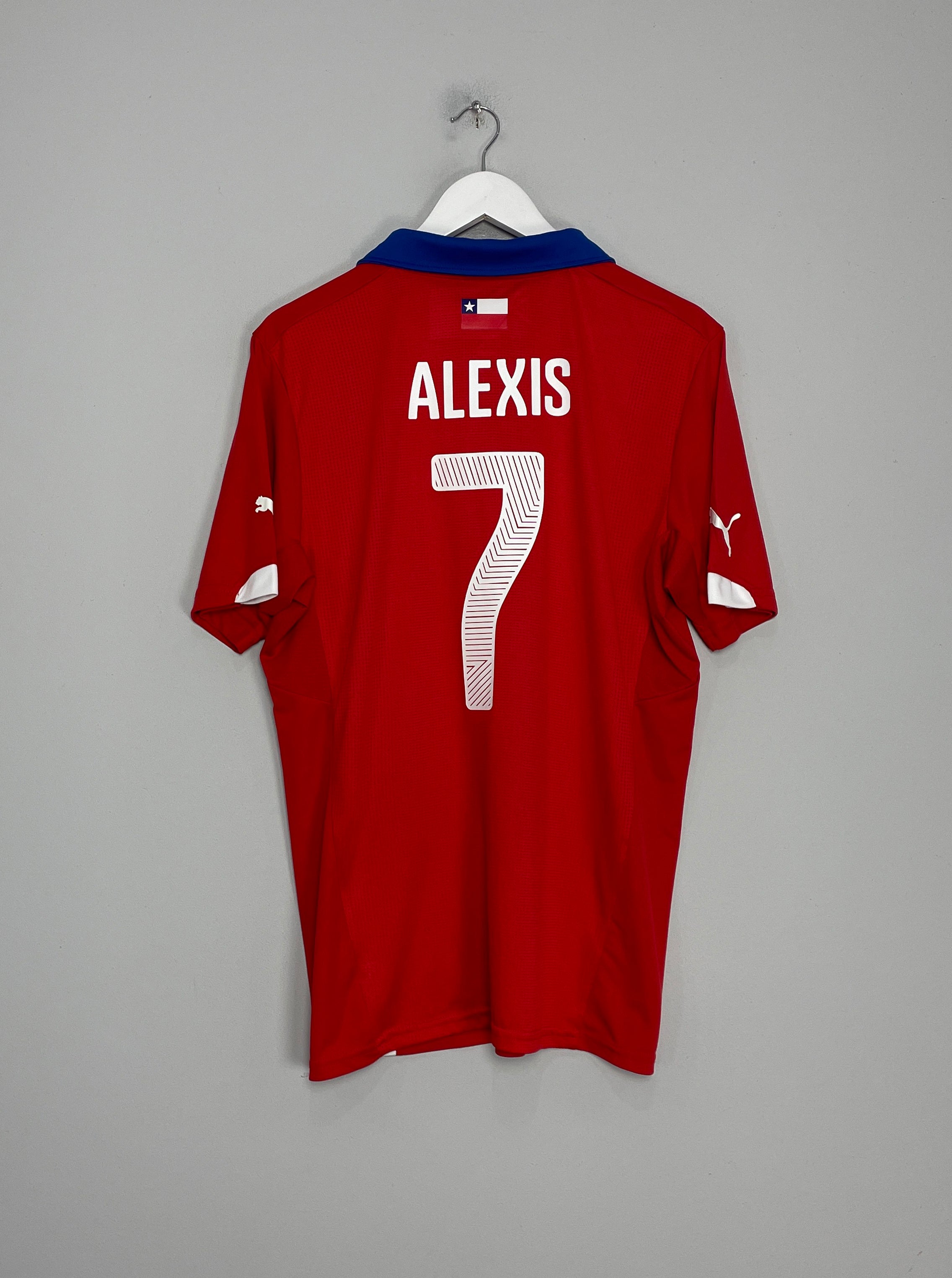 2014/15 CHILE ALEXIS #7 HOME SHIRT (XL) PUMA