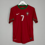 2012/13 PORTUGAL RONALDO #7 HOME SHIRT (M) NIKE