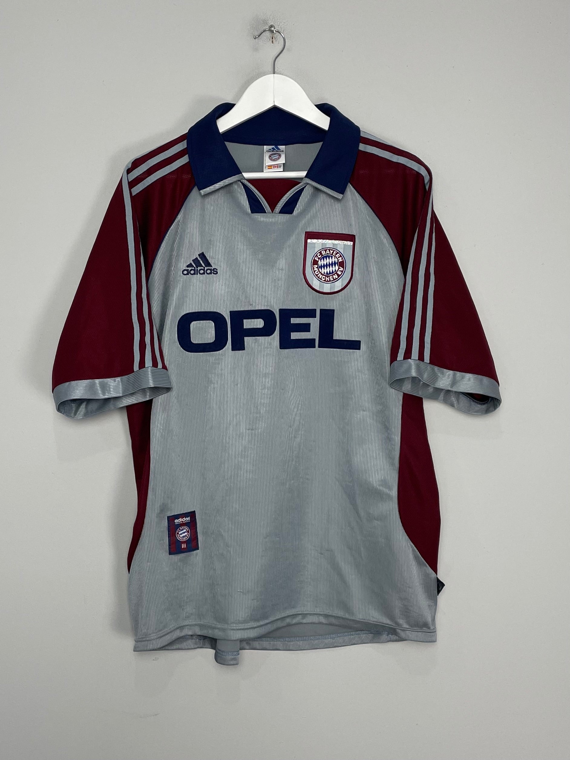 1998/99 BAYERN MUNICH THIRD SHIRT (L) ADIDAS