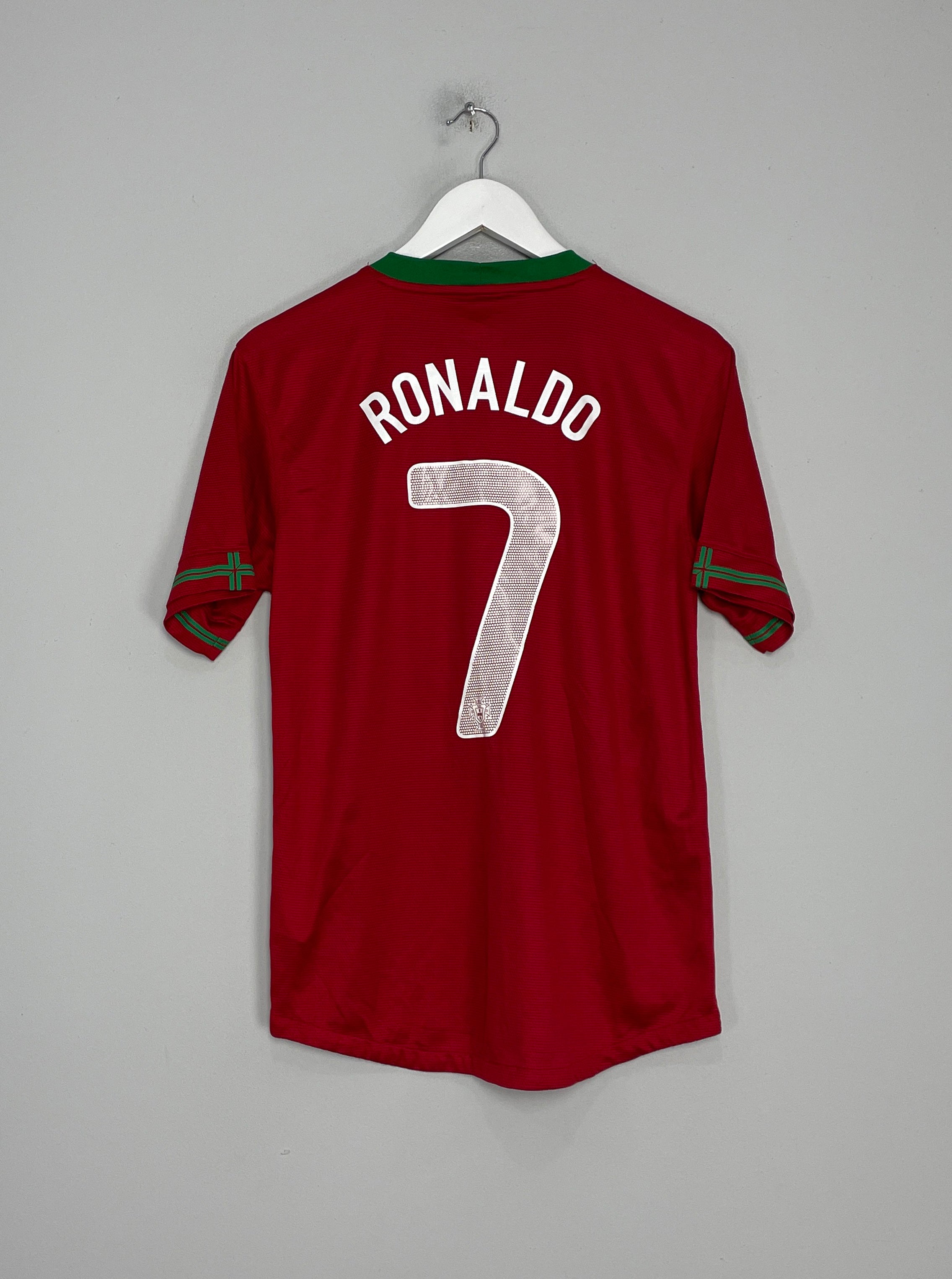 2012/13 PORTUGAL RONALDO #7 HOME SHIRT (M) NIKE