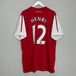 2011/12 ARSENAL HENRY #12 HOME SHIRT (XXL) NIKE