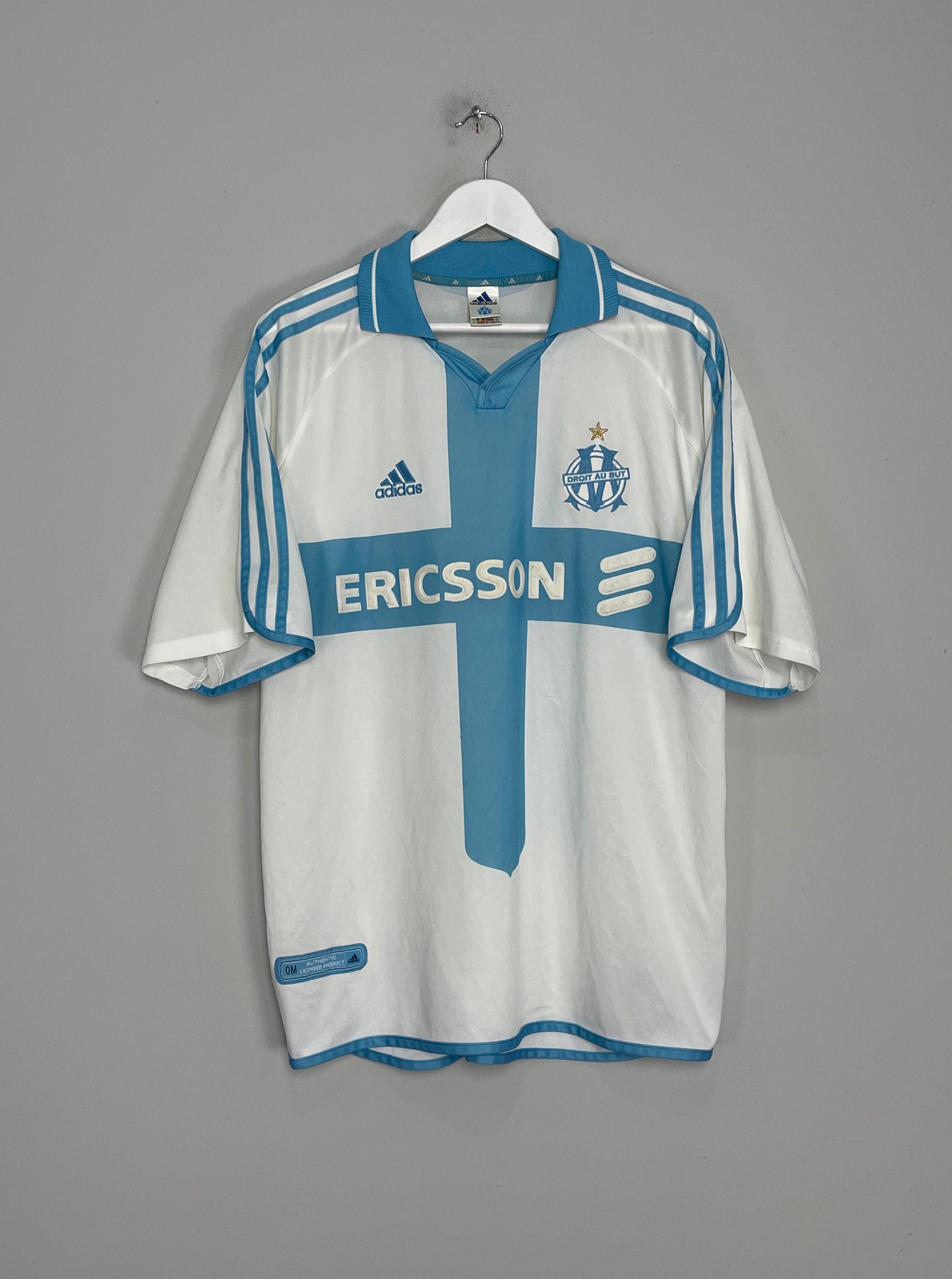 2000/01 MARSEILLE HOME SHIRT (XL) ADIDAS