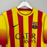 2013/14 BARCELONA MESSI #10 AWAY SHIRT (M) NIKE