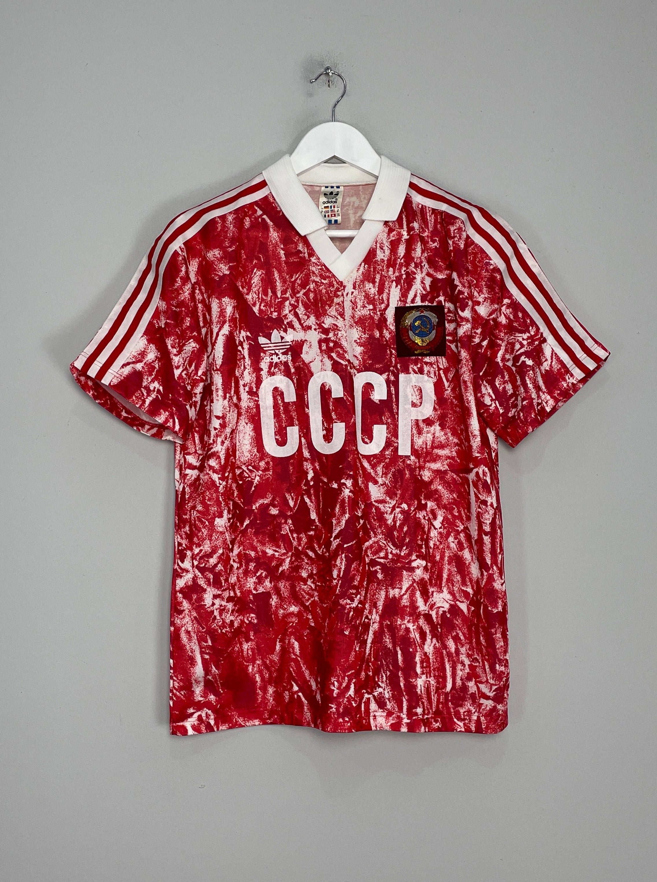 1989/91 SOVIET UNION HOME SHIRT (M) ADIDAS