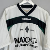 2000/02 MONCHENGLADBACH FILOU #24 *SIGNED* HOME SHIRT (M) REEBOK