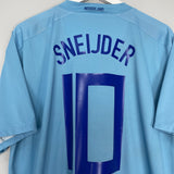 2008/09 NETHERLANDS SNEIJDER #10 AWAY SHIRT (XL) NIKE