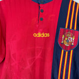 1996/98 SPAIN HOME SHIRT (M) ADIDAS