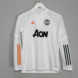 2020/21 MANCHESTER UNITED 1/4 ZIP TRAINING SHIRT (M.KIDS) ADIDAS