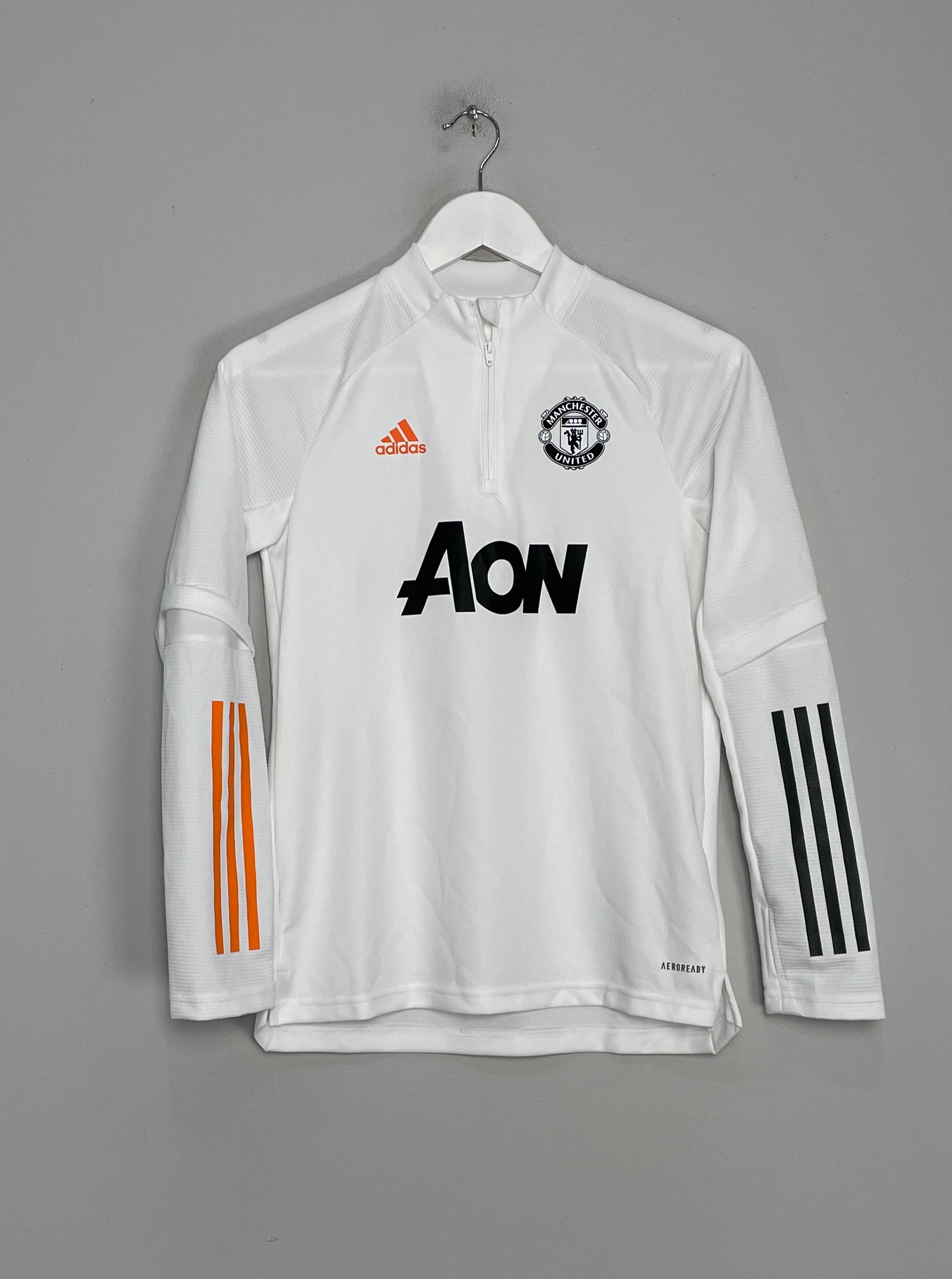 2020/21 MANCHESTER UNITED 1/4 ZIP TRAINING SHIRT (M.KIDS) ADIDAS