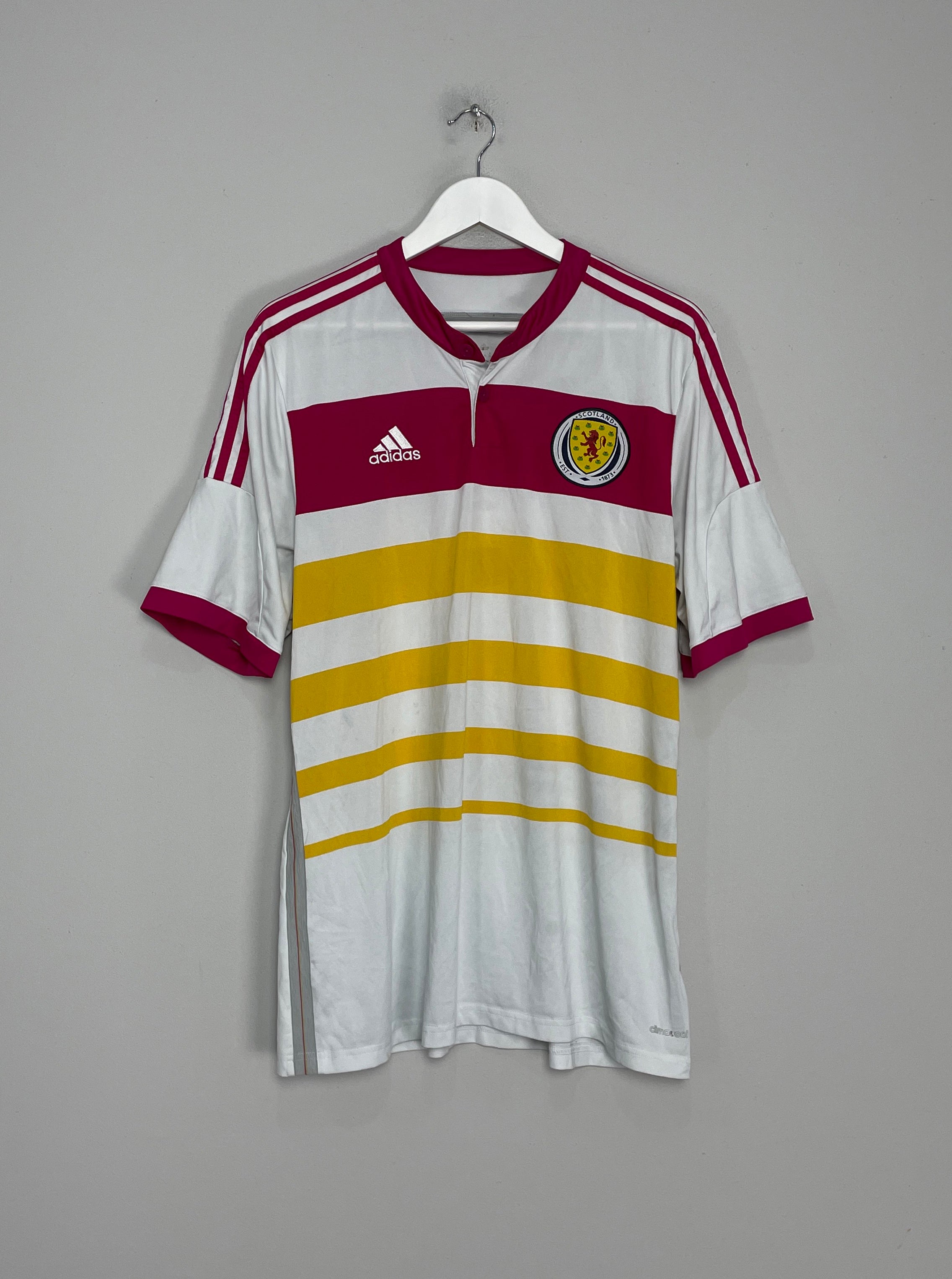 2014/15 SCOTLAND AWAY SHIRT (XL) ADIDAS