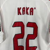 2005/06 AC MILAN KAKA #22 AWAY SHIRT (XL) ADIDAS