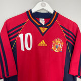 1998/99 SPAIN RAUL #10 HOME SHIRT (S) ADIDAS