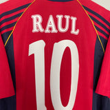 1998/99 SPAIN RAUL #10 HOME SHIRT (S) ADIDAS