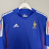 2002/04 FRANCE *PLAYER ISSUE* HOME SHIRT (M) ADIDAS