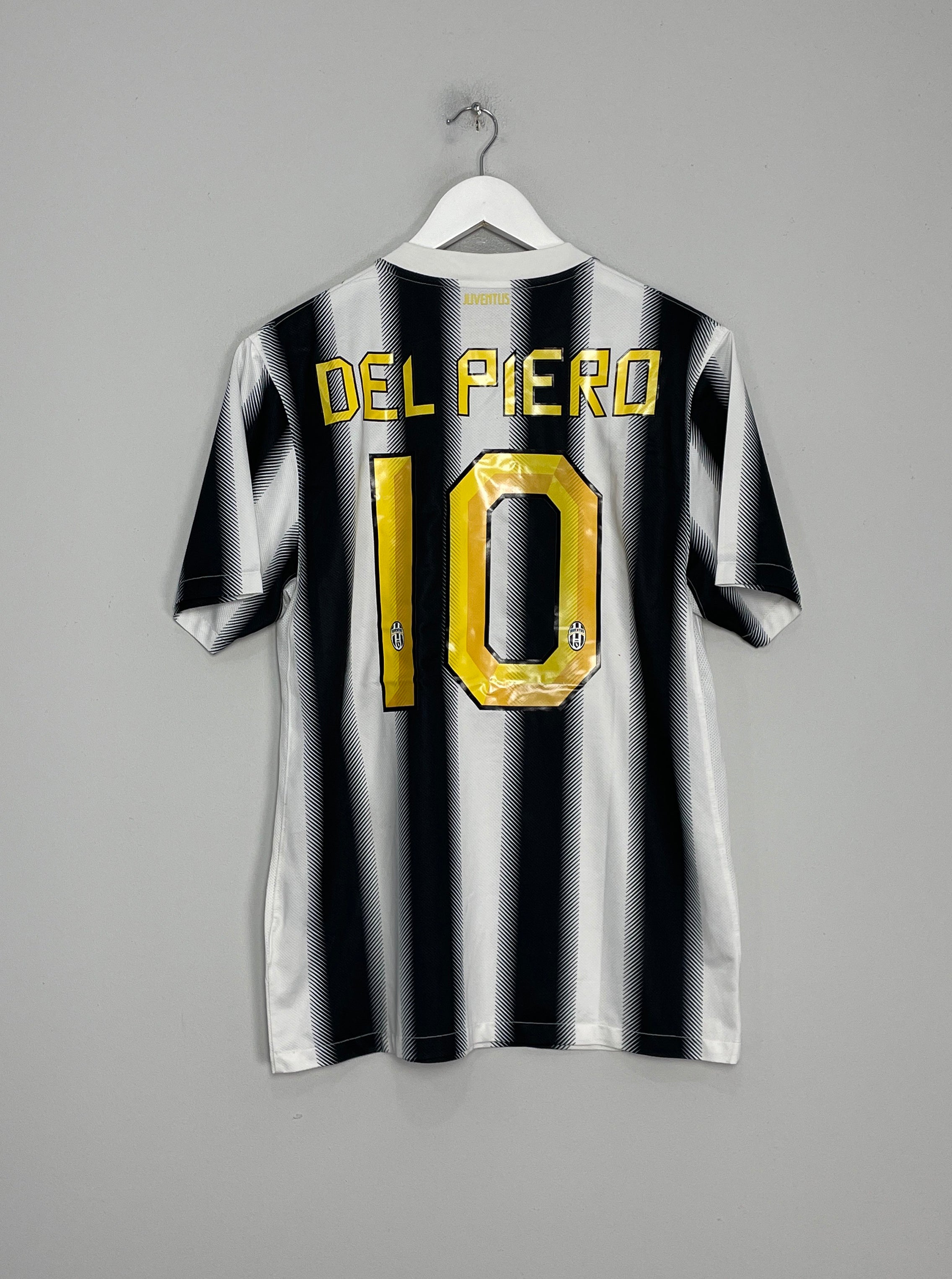 2012/13 JUVENTUS DEL PIERO #10 HOME SHIRT (M) NIKE