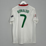 2008/09 PORTUGAL RONALDO #7 AWAY SHIRT (M) NIKE