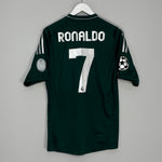 2012/13 REAL MADRID RONALDO #7 C/L THIRD SHIRT (M) ADIDAS