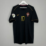 2006/08 PORTUGAL C.RONALDO #17 AWAY SHIRT (XL) NIKE