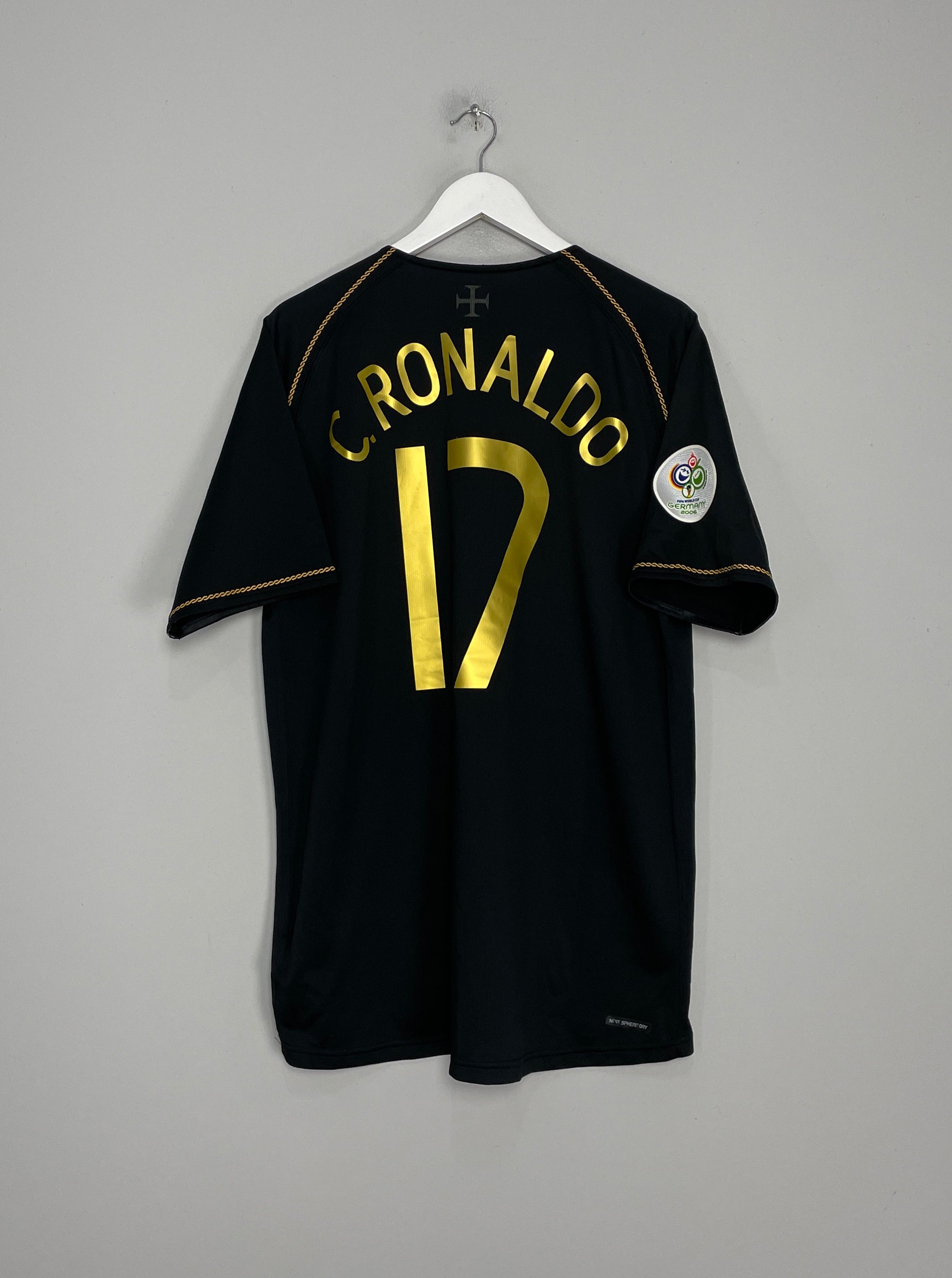 2006/08 PORTUGAL C.RONALDO #17 AWAY SHIRT (XL) NIKE