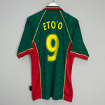 Image of the Cameroon Eto'o shirt from the 1998/00 season